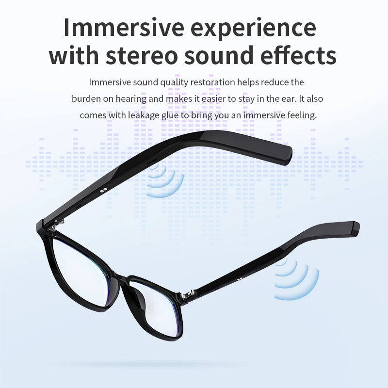 New G05 Series Smart Bluetooth Glasses Music Sports Hands-Free Call Anti-Blue Light Smart Sun Glasses