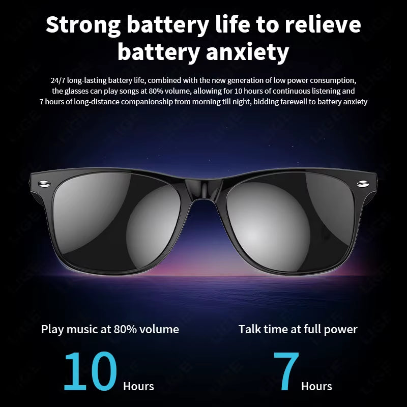 2025 AI Smart Glasses AI Intelnt Voice Video Real-Time Translation AI Conversation Q&A AI Intelnt Translation Women Men